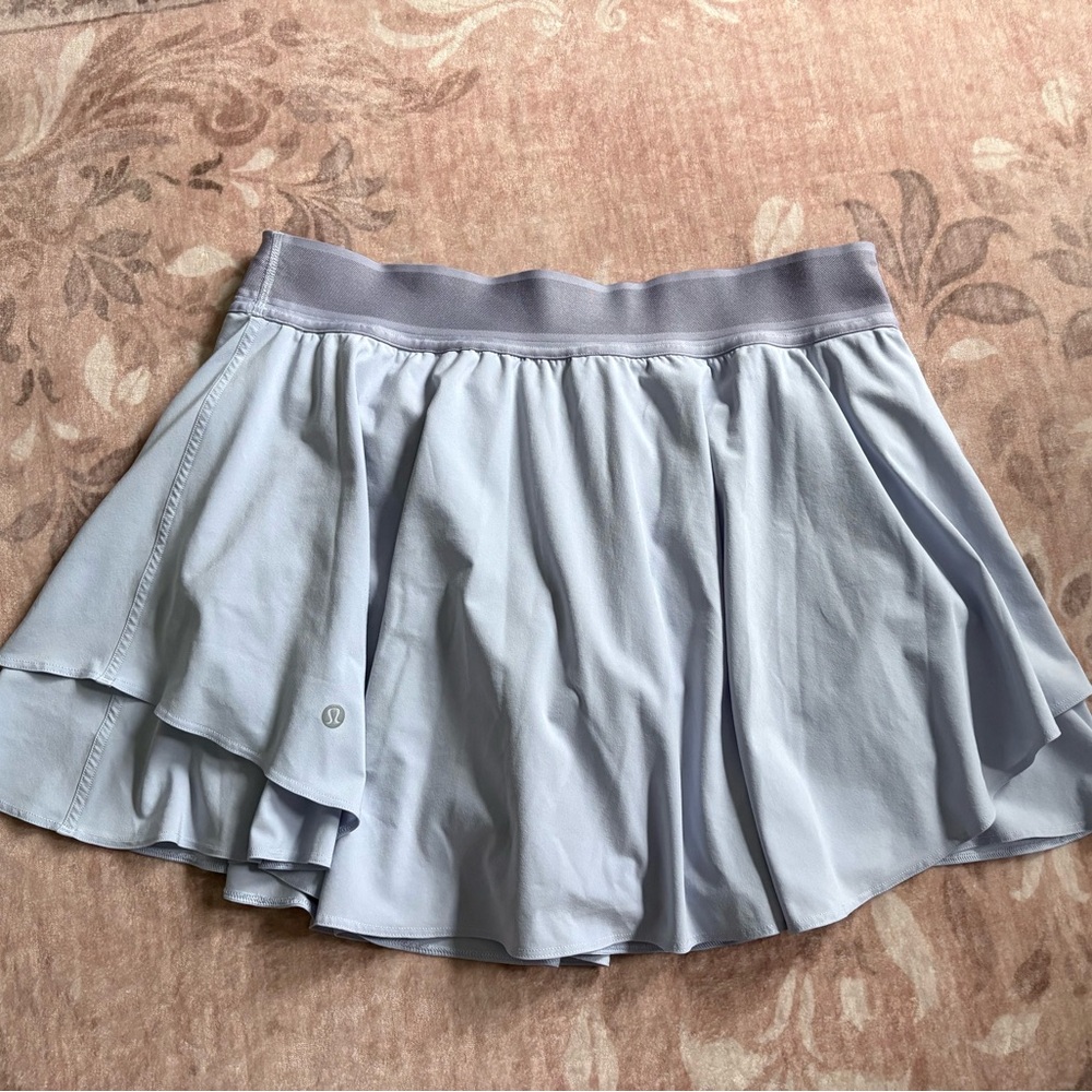 🩵🦋 Lululemon Court Rival high rise skort *Long, sz. 12 🦋🩵 - Picture 5 of 10